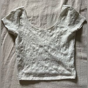 abercrombie and fitch cropped short sleeve